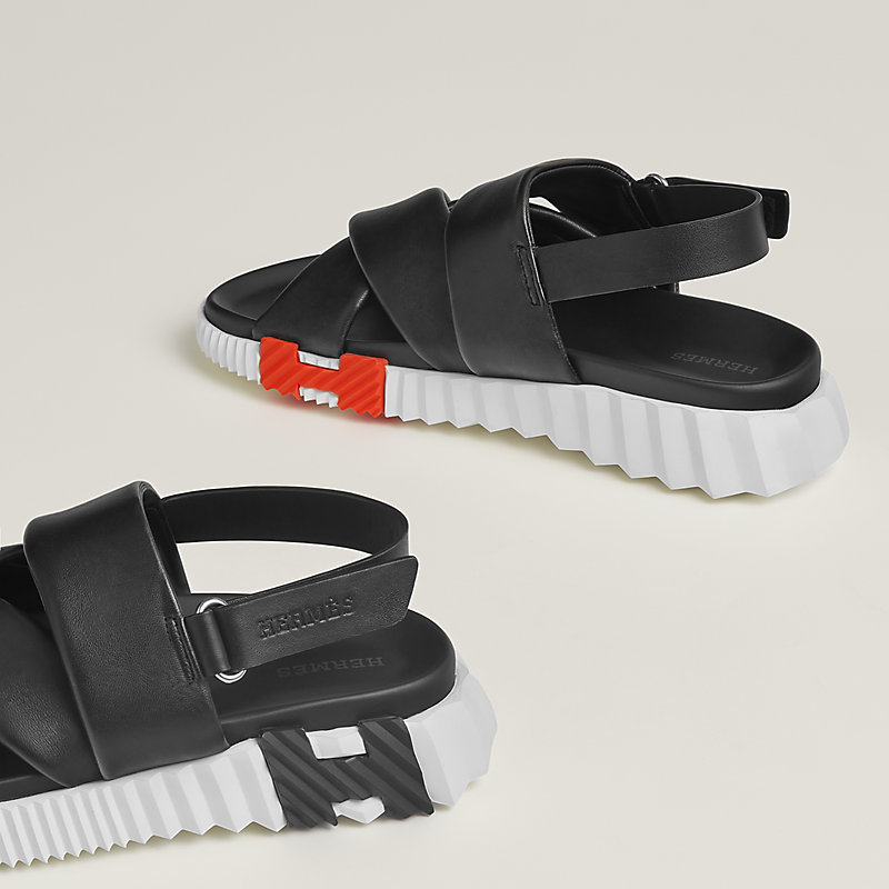 Electric sandal - Black | Hermès Thailand